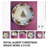 Royal Albert Christmas magic bowl 6.5 inches