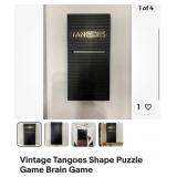 Vintage TANGOES shape puzzle game brain game
