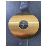 Untested Davis gold tone watch with band needing
