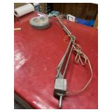 Vintage Shop workbench magnifying lamp untested