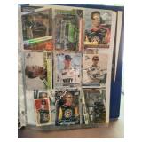 1 inch binder of Brad Keselowski memorabilia