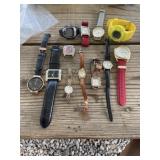 Vintage Watches collection wear or repair Timex