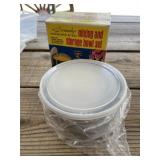 Vintage Normandy stainless steel mixing and