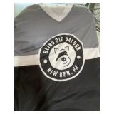 Size L hockey jersey blind pig saloon