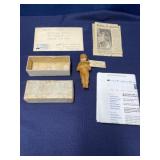 Vintage BRYAN soap doll soap baby with ephemera