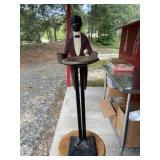 Black Americana cast iron & metal butler MR KEYS
