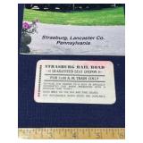 Strasburg Railroad PA and Red Caboose Lodge