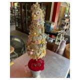 25 inch Christmas tree made with jewelry and