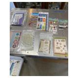 Big scrapbooking lot 2 sealed albums, stickers,
