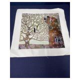 Glossy canvas print of Gustav Klimt art work