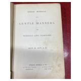 Vintage good morals and gentle manners book