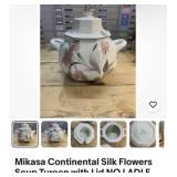 Vintage Mikasa continental Silk Flower