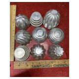 Vintage aluminum molds