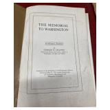 Vintage the memorial to Washington book