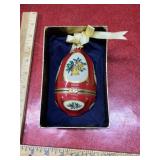 Egg trinket box ornament