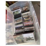 Bin full of music cdï¿½s
