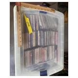 Bin full of music cdï¿½s