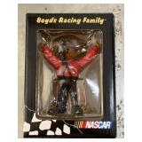 Nascar boyds racing family ornament
