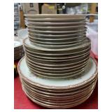 Noritake Alberta China nine 10-inch dinner