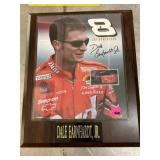Dale Earnhardt plaque for wall