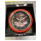 Dale Earnhardt wall clock untested