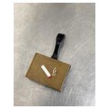 Vintage portable cigarette ashtray