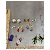 Vintage paired earrings