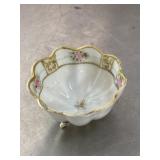 vintage Nippon hand-painted porcelain bowl with
