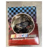 Dale Earnhardt decoupage ornament