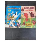 2 vintage comic books