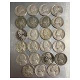 Nickels from 1940s/1950s