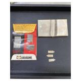 Ambassador business card case with stick-on