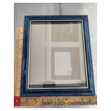 Blue picture frame