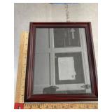 Red/brown tone picture frame