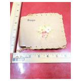 Vintage photo album 1945 with inscription