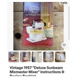 Vintage cookbook