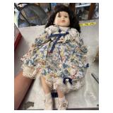 Vintage porcelain doll