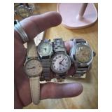 Vintage Timex watch Lot untested