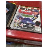 2-inch binder of Dale Earnhardt magazines &