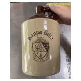Vintage 10 inch kappa delta sorority stoneware jug