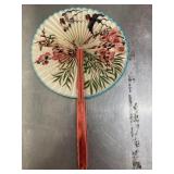 Vintage foldaway fan with box