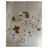 Miscellaneous unmatched jewelry