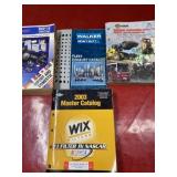 Vintage automotive parts books