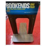 MCM Metal bookends (4 sets of two pair)