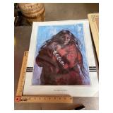 16x20 Poster Native American Young Woman