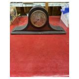 Vintage Ingraham mantle clock untested 5x22x10