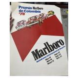 Vintage Marlboro poster 23x17