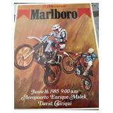 Vintage Marlboro poster 22.5x17.5