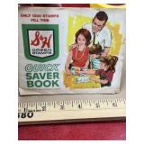 Vintage S&H Green Stamps quick saver book