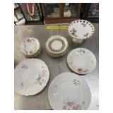 Vintage china plates